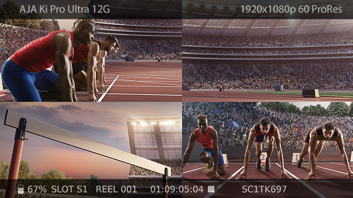 Ki Pro Ultra 12G: 12G-SDI 4K/UltraHD/HD Recorder and Player Multi